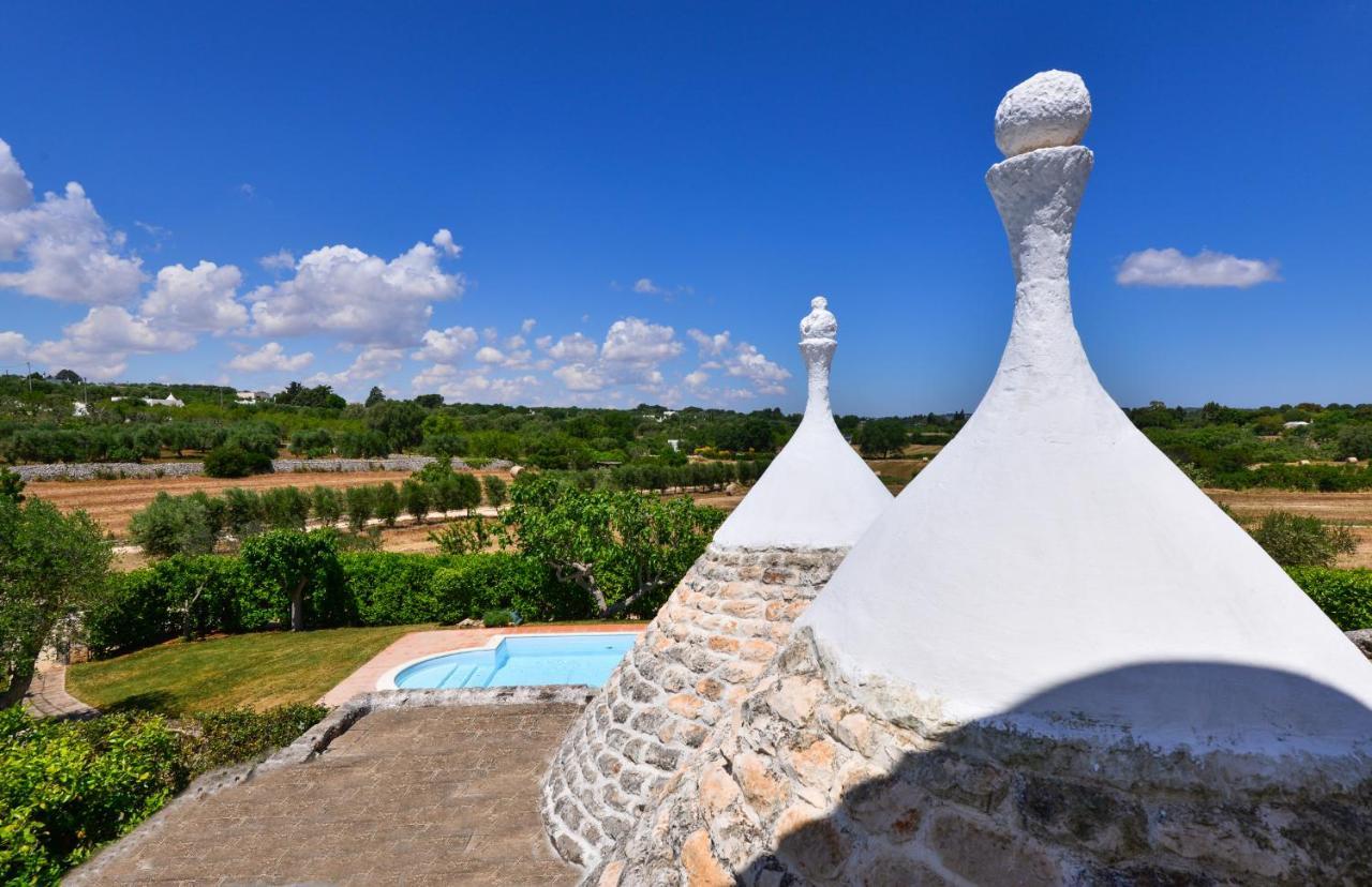 Terra Sessana Ville E Trullo Con Piscina Privata Ostuni Dış mekan fotoğraf